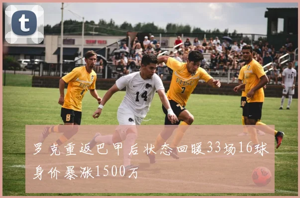 罗克重返巴甲后状态回暖33场16球身价暴涨1500万
