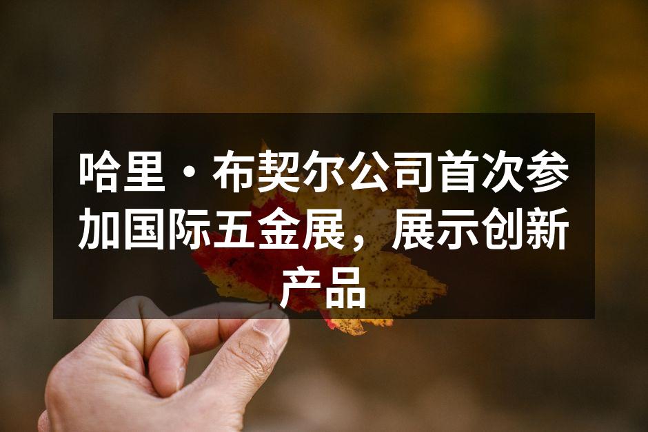 哈里·布契尔展位吸引众多参观者